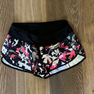 Lululemon speed short size 6 gently used